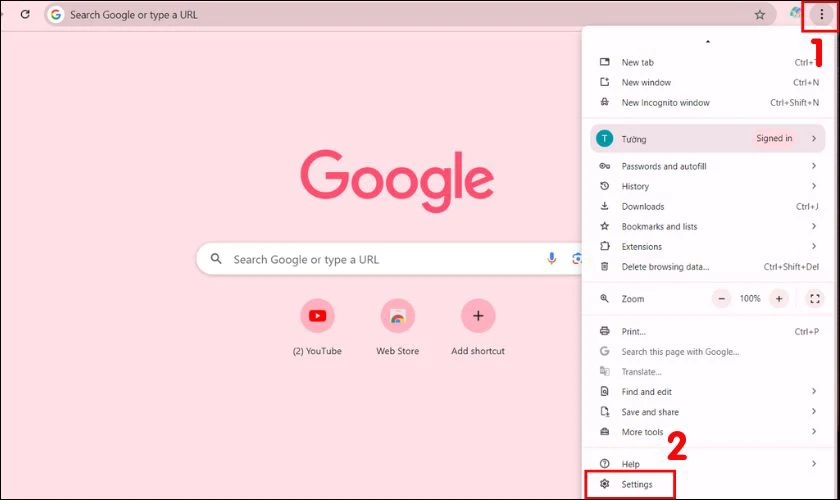 máy tính tự mở trình duyệt