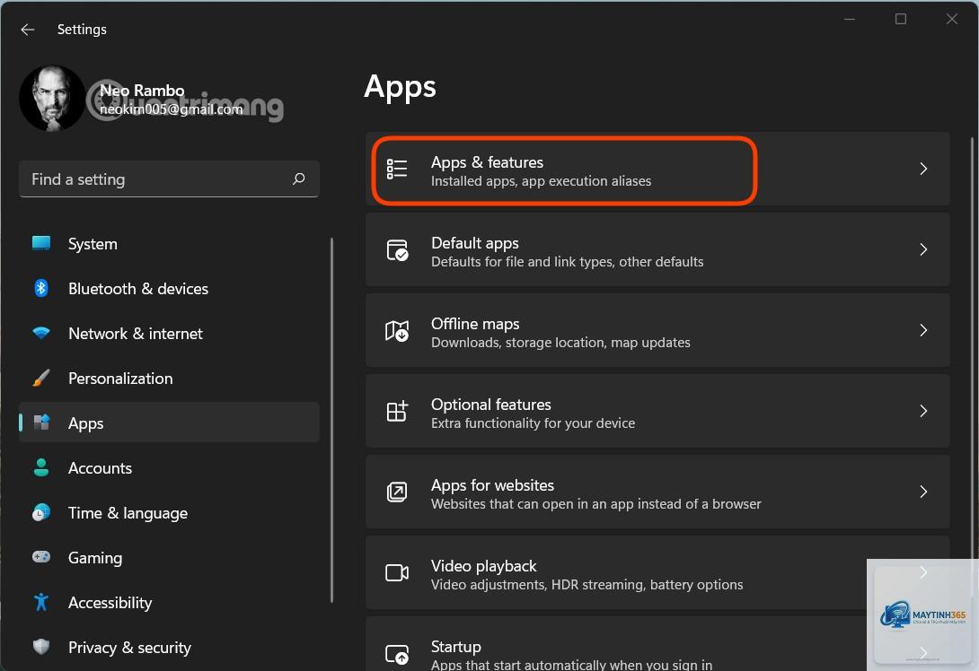 mẹo apps settings windows 11 - Hình 5