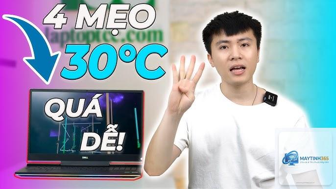 mẹo giảm nhiệt laptop