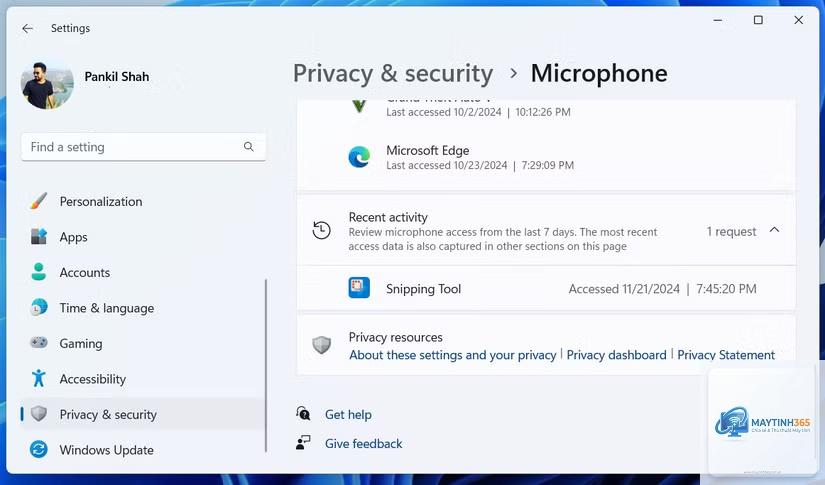 mẹo privacy settings windows 11 - Hình 1