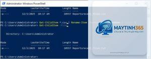 mẹo quản lý file bằng powershell