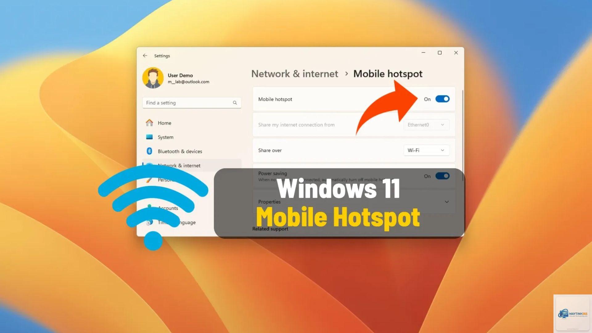 mẹo quản lý hotspot windows 11 - Hình 2
