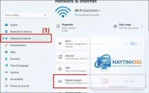 mẹo quản lý hotspot windows 11