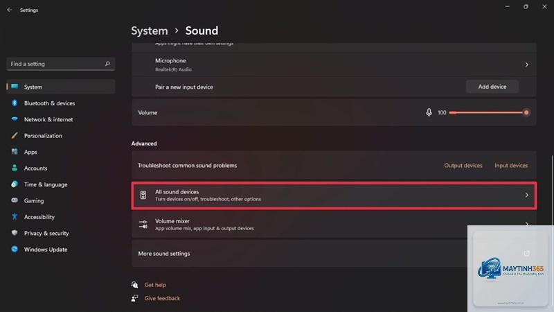 mẹo sound settings windows 11 - Hình 2