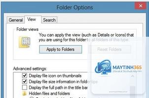mẹo sử dụng folder options - Hình 4