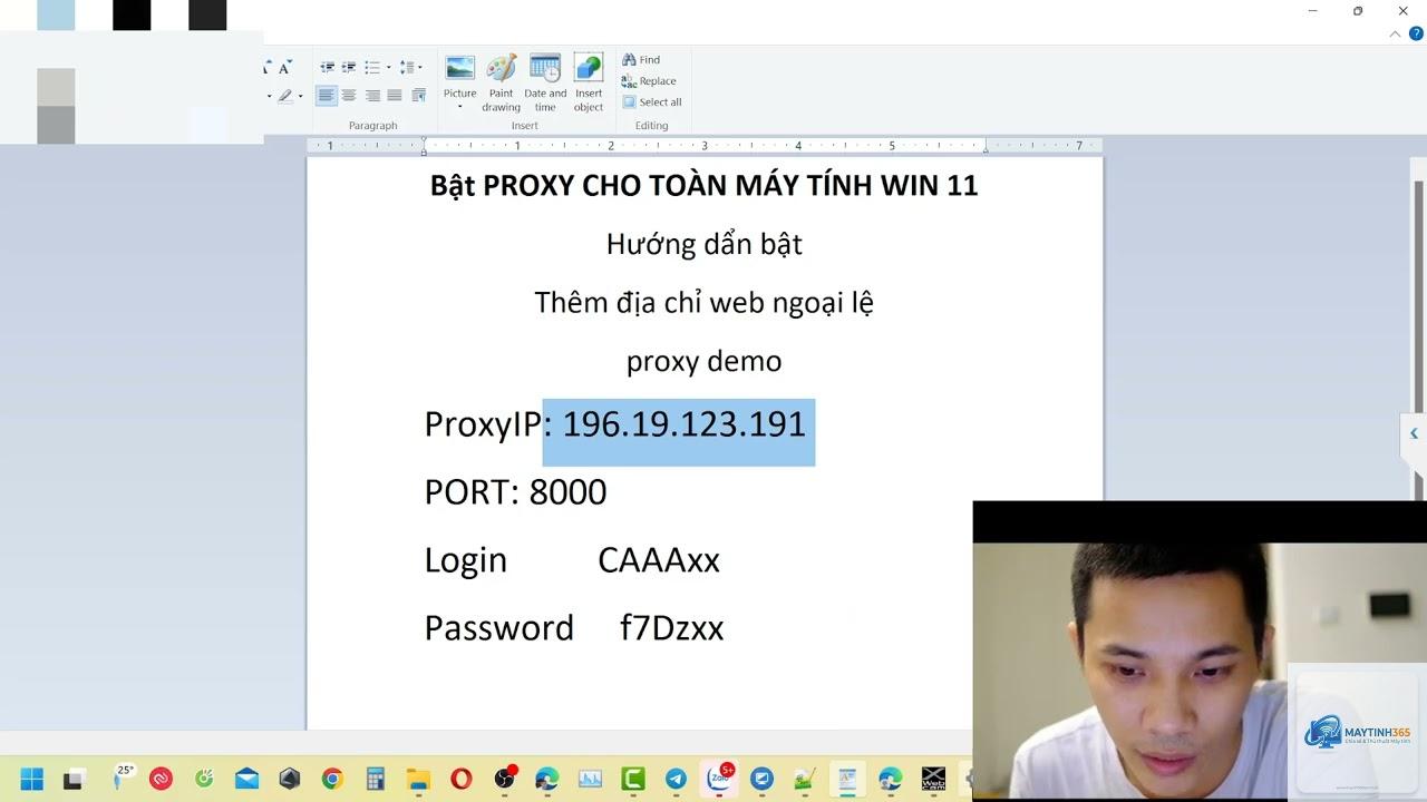 mẹo sử dụng proxy windows 11 - Hình 5