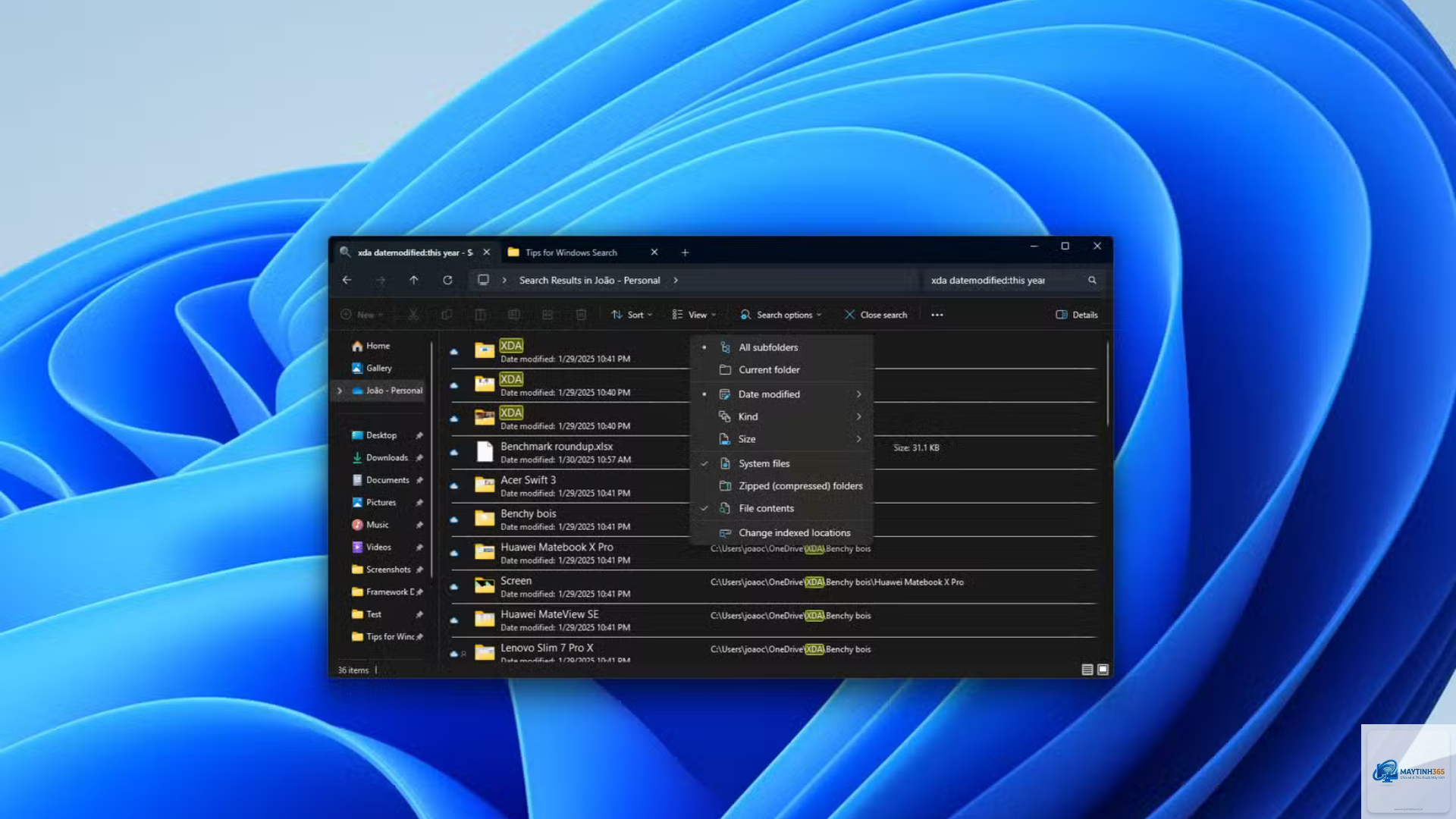 mẹo sử dụng windows search - Hình 2