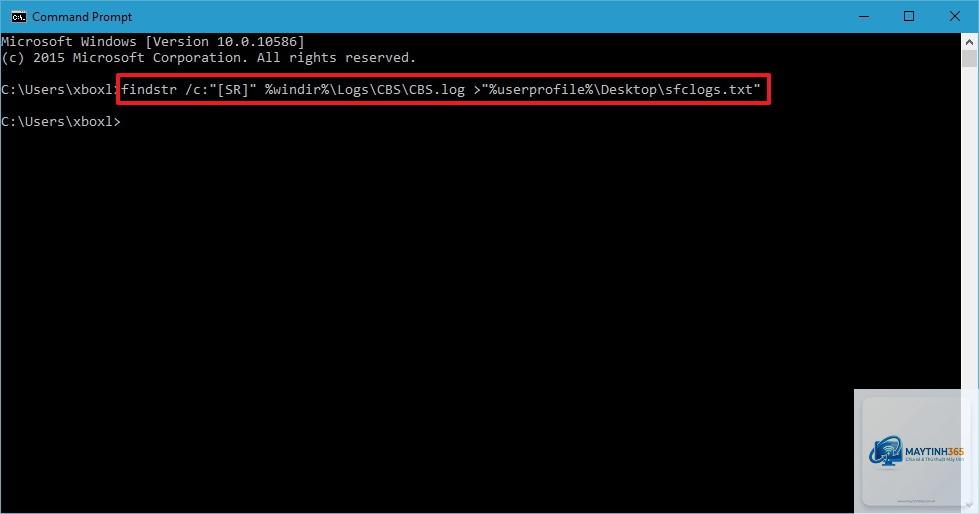 mẹo sửa lỗi windows bằng cmd - Hình 3