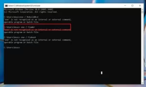 mẹo sửa lỗi windows bằng cmd