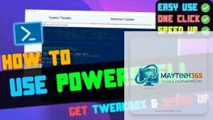 mẹo tối ưu windows bằng powershell