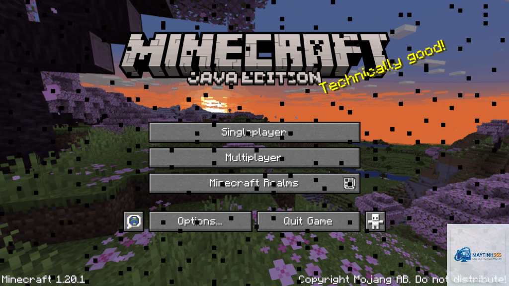 minecraft bị giật