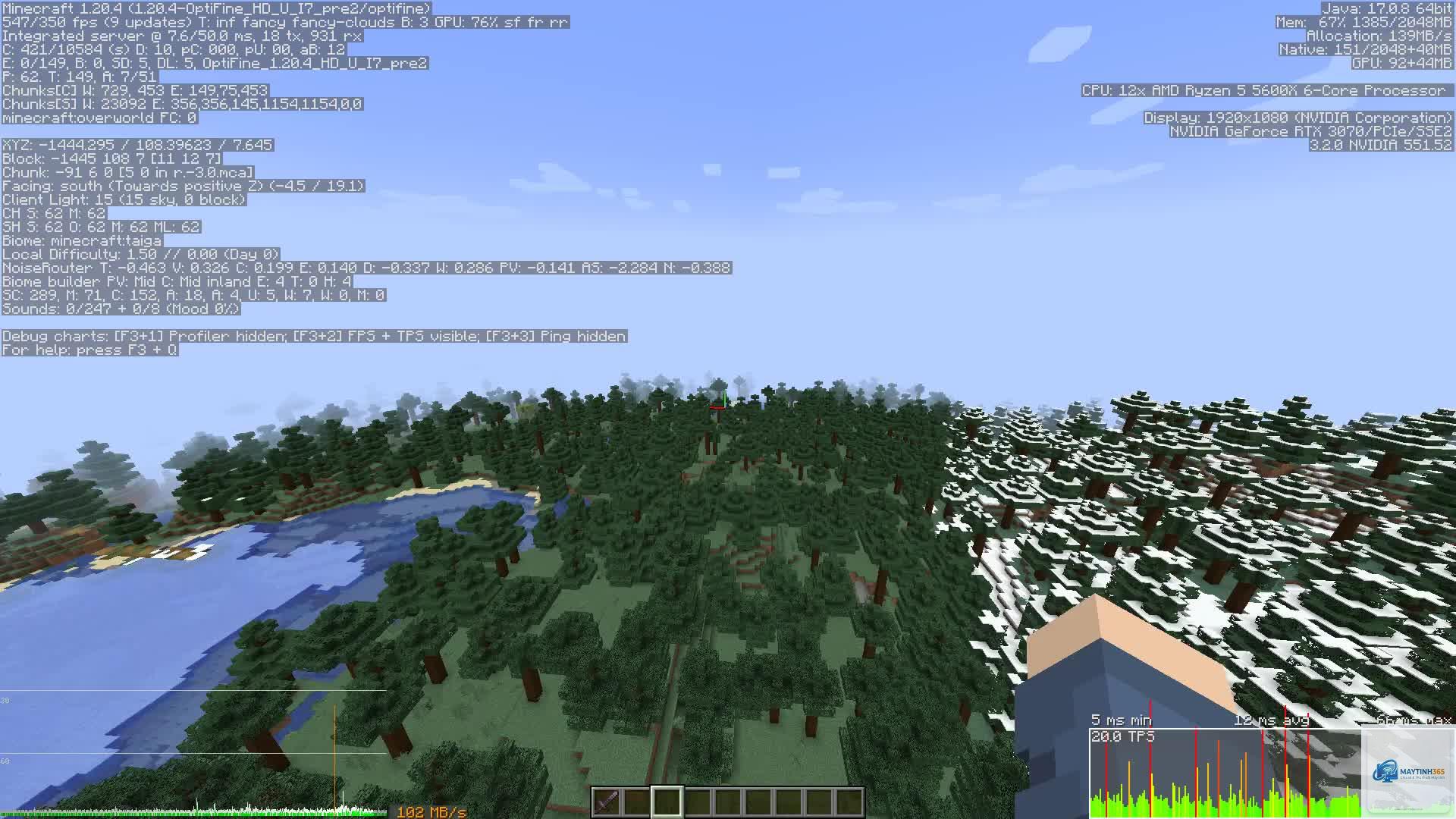 minecraft bị load chậm - Hình 4