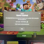 minecraft bị văng game