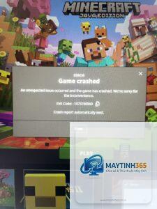 minecraft bị văng game