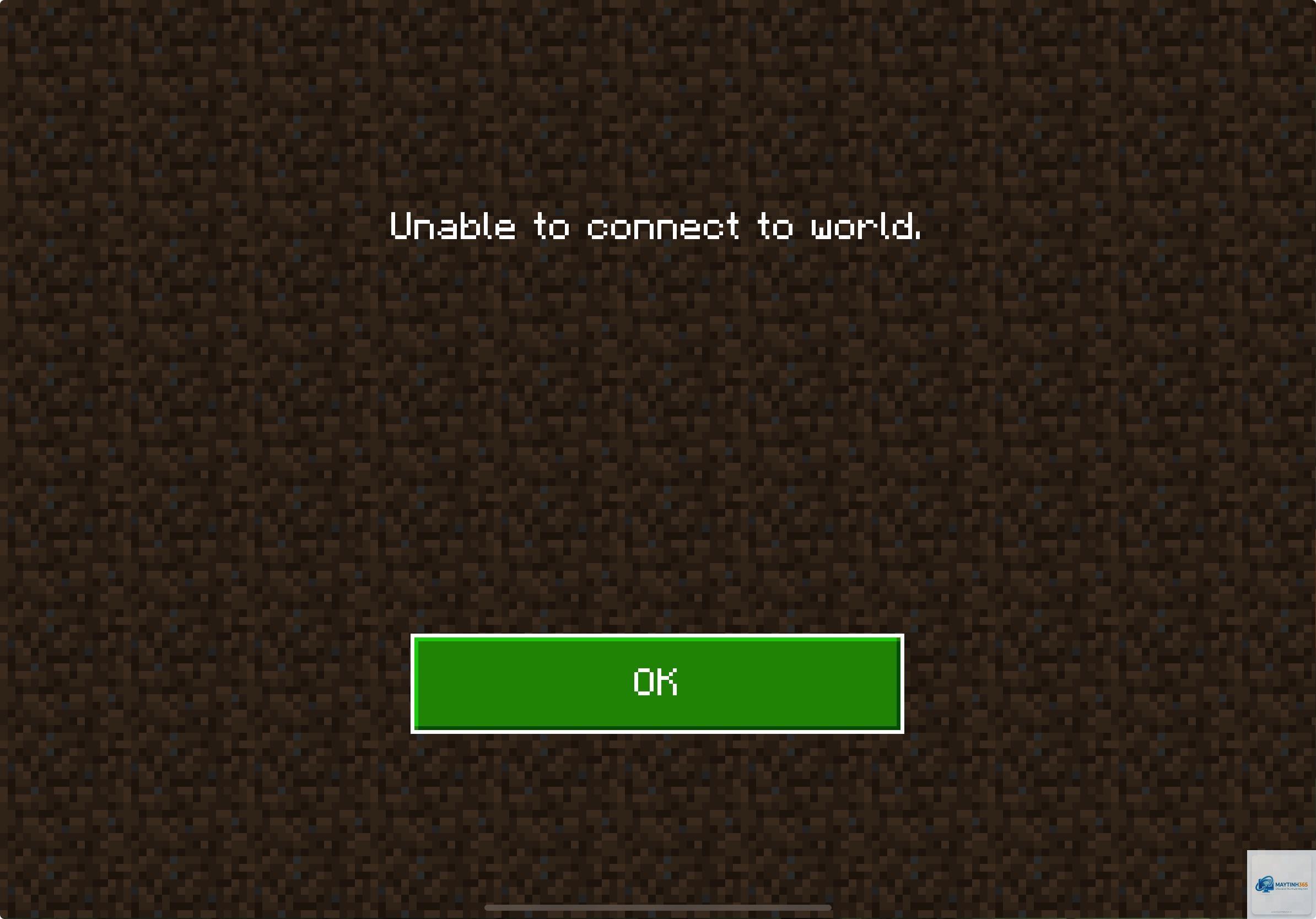 minecraft không vào được world - Hình 4