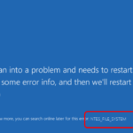 Khắc phục lỗi NTFS File System BSOD: Nguyên nhân, cách sửa và phòng tránh ntfs file system bsod