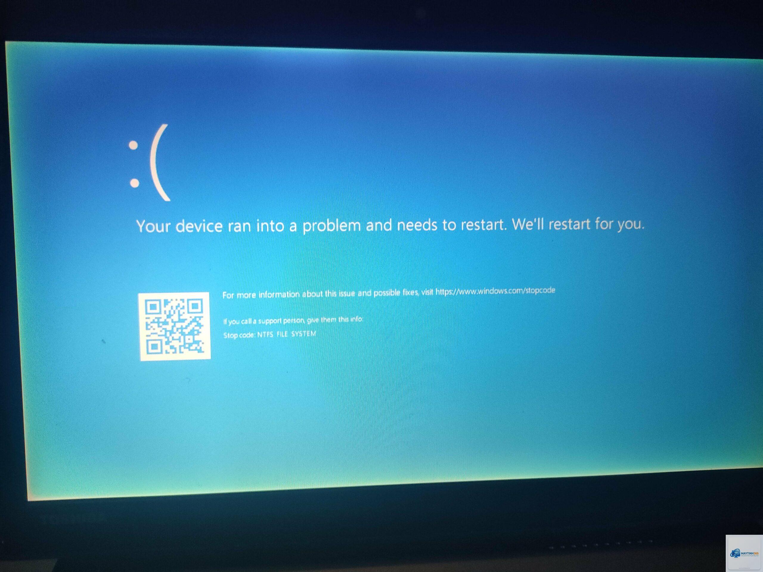 ntfs file system bsod - Hình 5