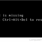 ntldr is missing boot error