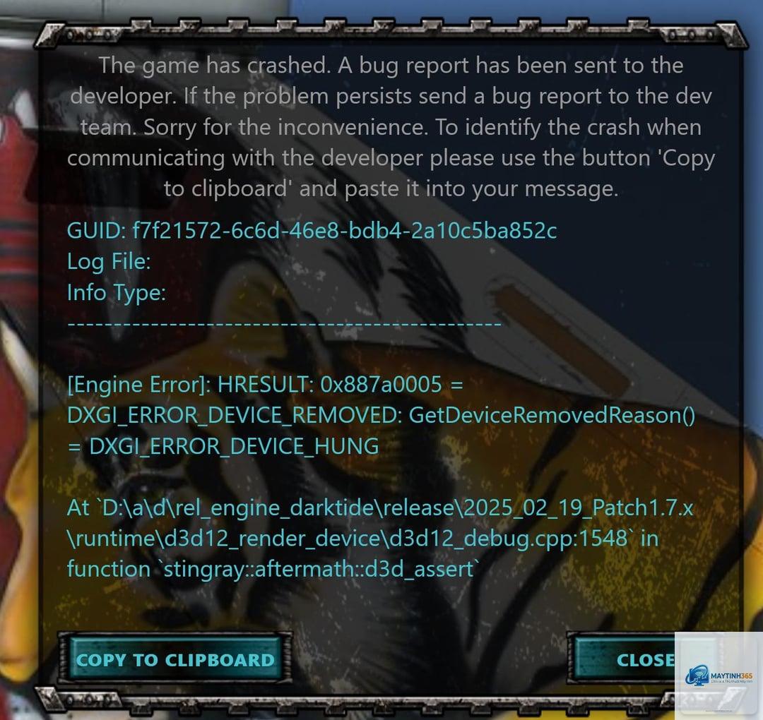 nvidia driver bị crash khi chơi game - Hình 1