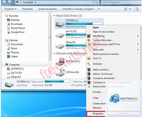 ổ cứng chạy chậm cách sửa - Hình 3