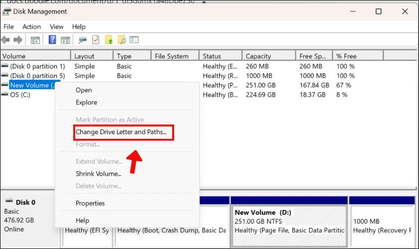 ổ cứng không hiện trong disk management - Hình 5