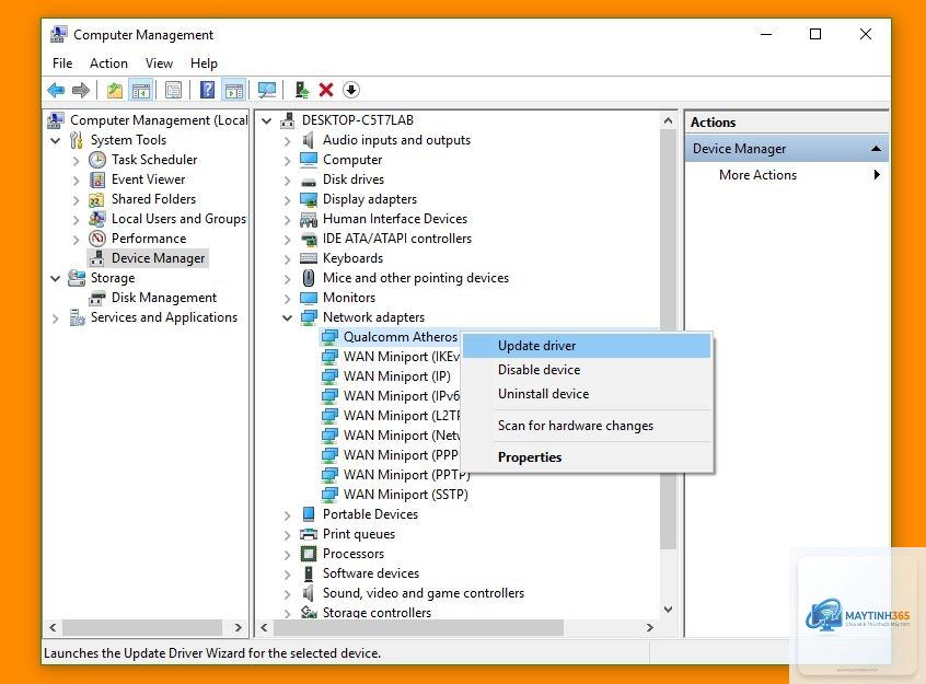 ổ cứng không hiện trong my computer - Hình 4