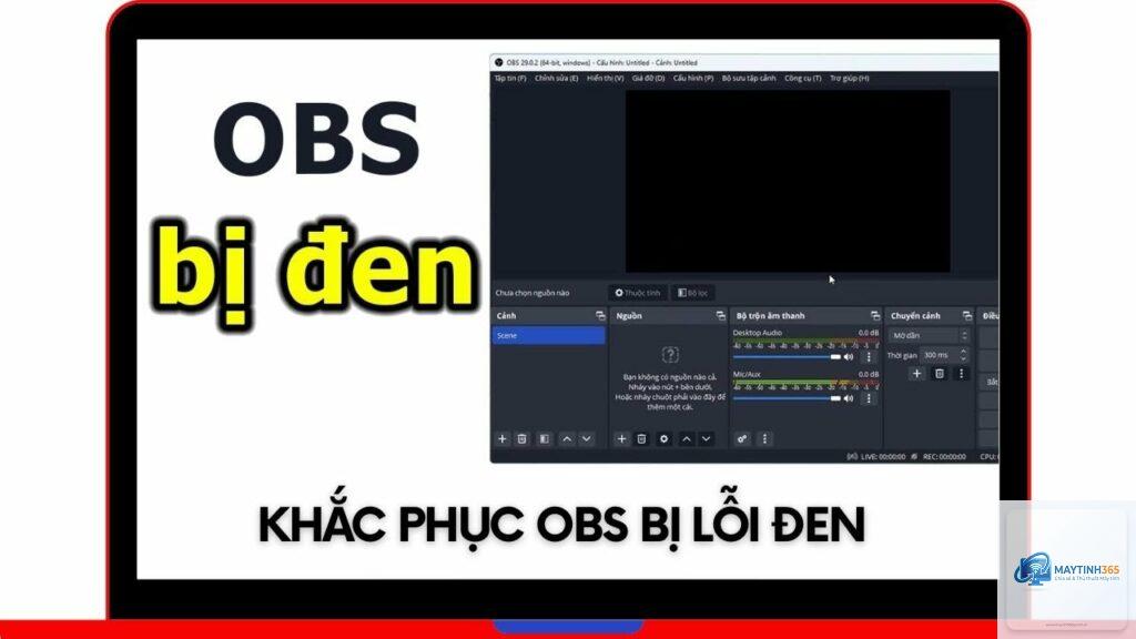 obs không ghi hình được