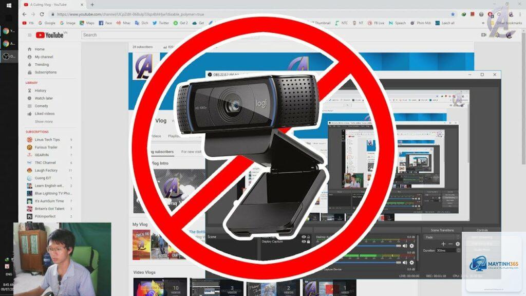 obs không nhận camera