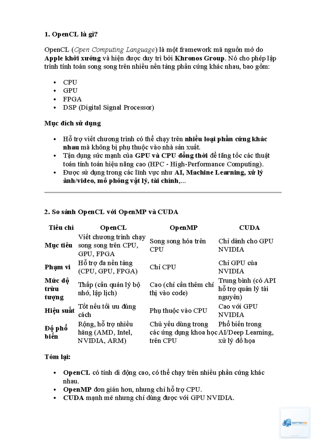 opencl là gì - Hình 2