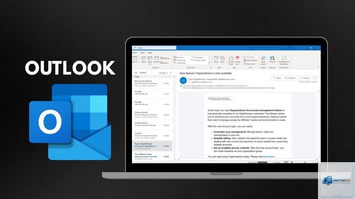outlook không gửi được mail - Hình 4