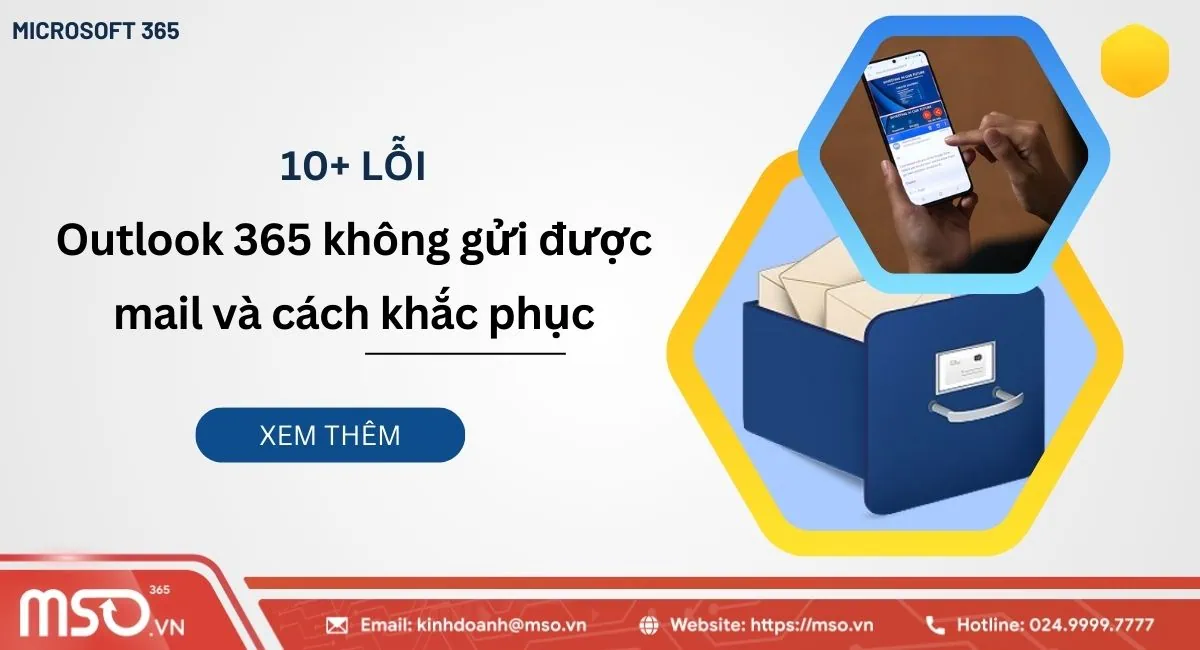 outlook không gửi mail cách khắc phục - Hình 5