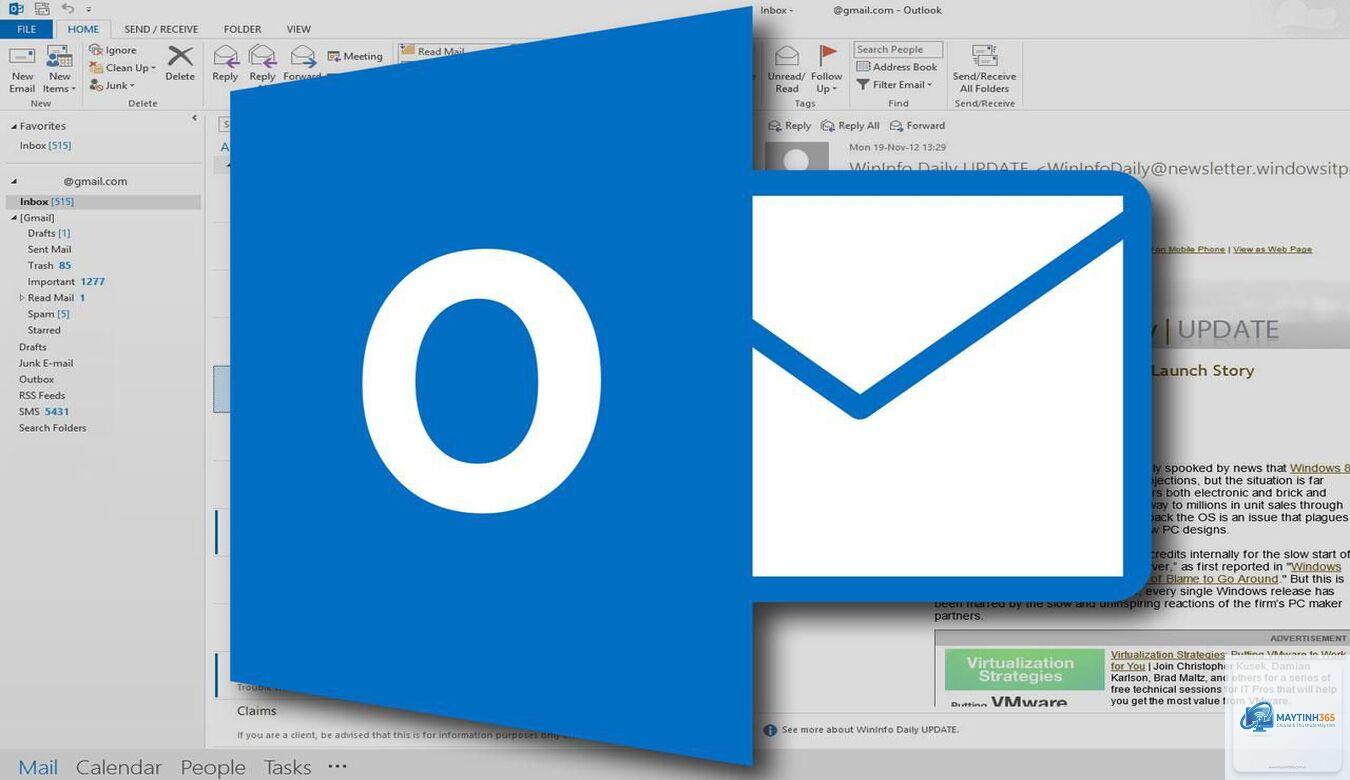 outlook không nhận được mail - Hình 4