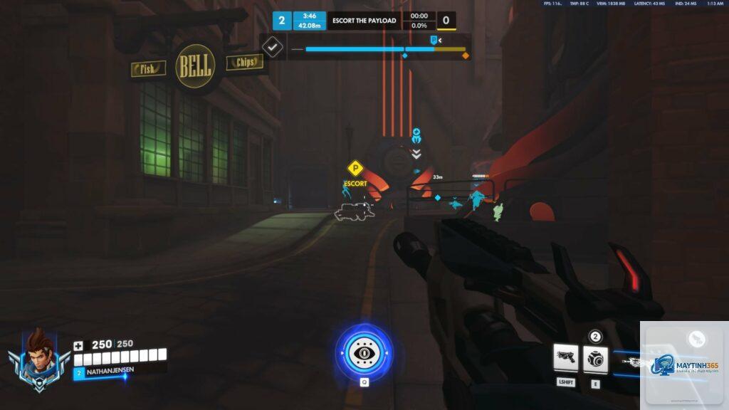 overwatch bị tụt fps