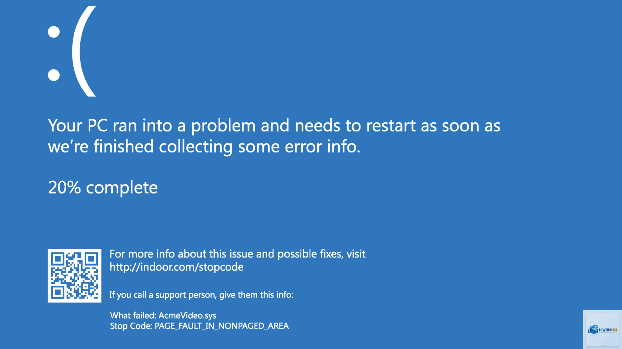 page fault in nonpaged area ram - Hình 2