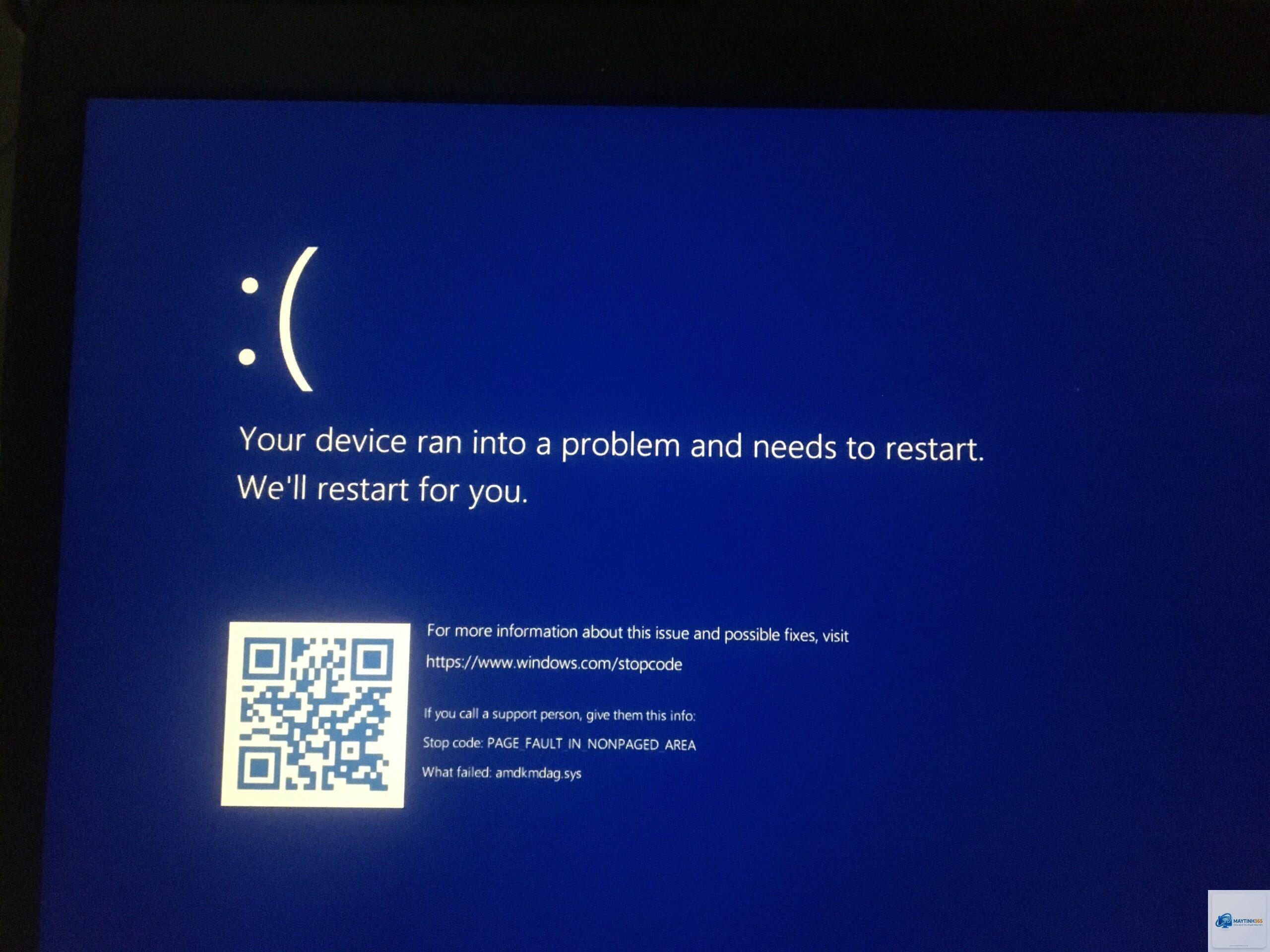page fault in nonpaged area windows - Hình 5
