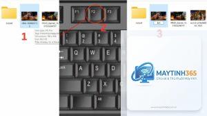 phím tắt đổi tên file