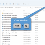 phím tắt file explorer