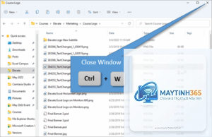 phím tắt file explorer