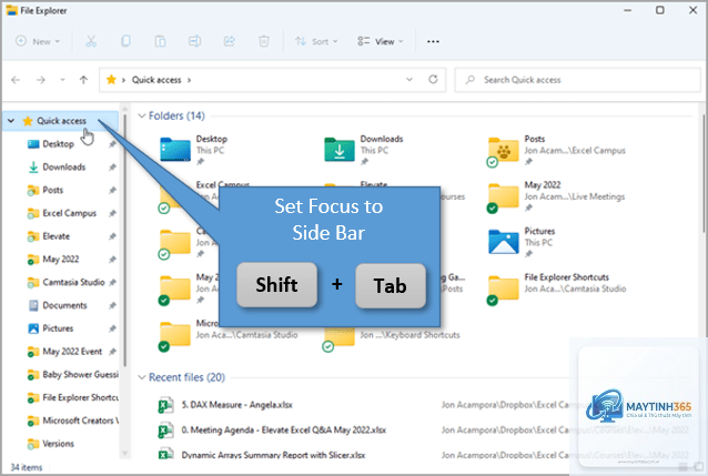 phím tắt quản lý file explorer - Hình 3