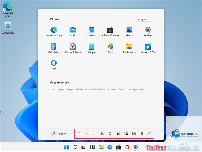phím tắt quản lý start menu - Hình 3