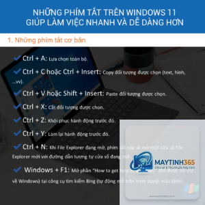 phím tắt taskbar windows 11