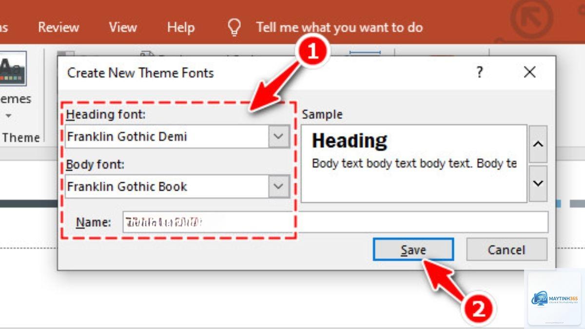 powerpoint bị lỗi font - Hình 2