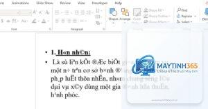 powerpoint bị lỗi font