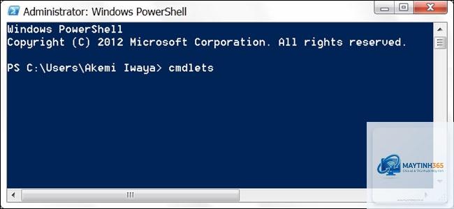 powershell cmdlet là gì