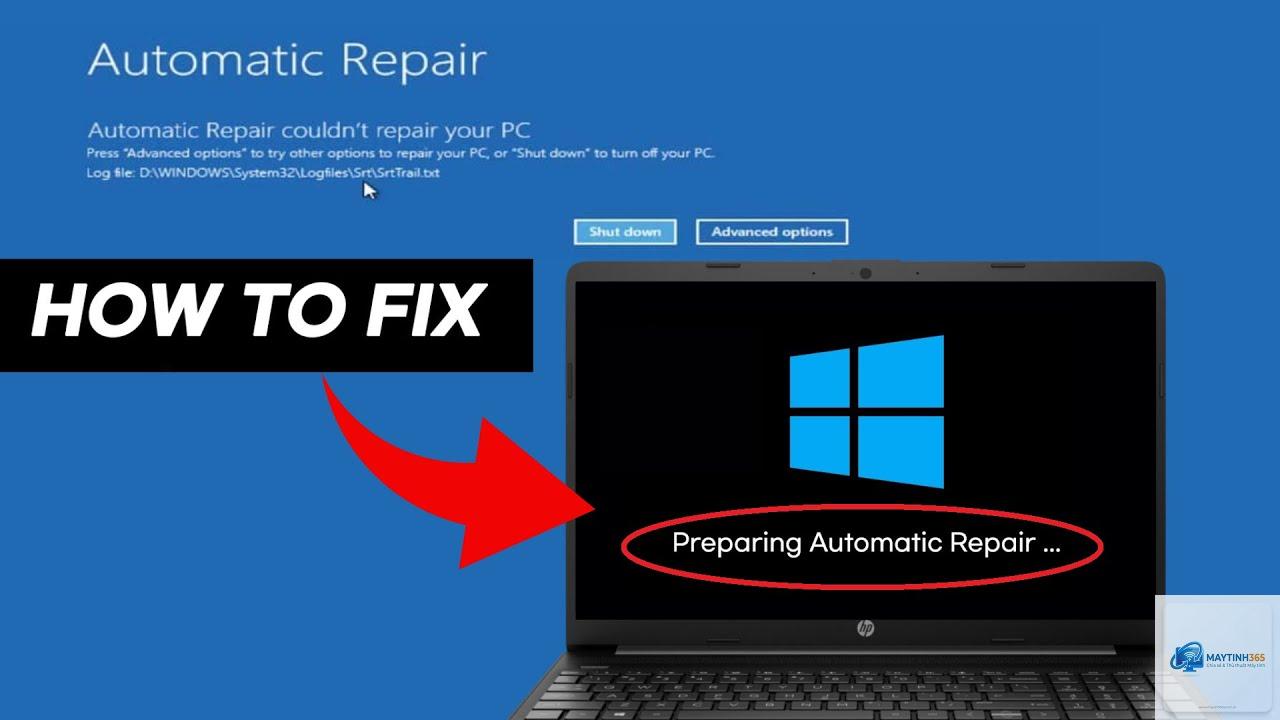 preparing automatic repair windows 10 - Hình 5