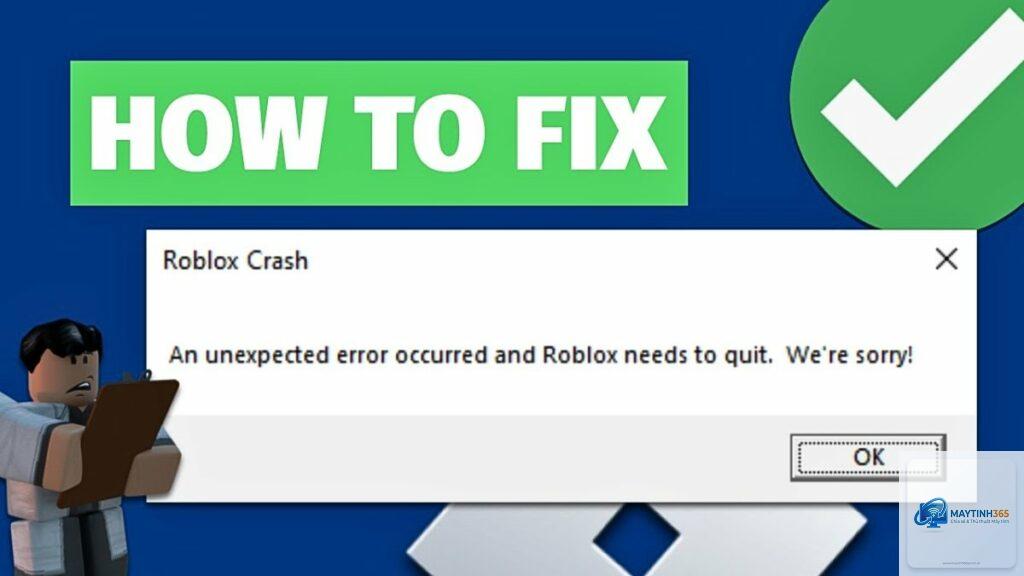 roblox bị crash