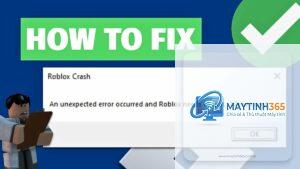 roblox bị crash