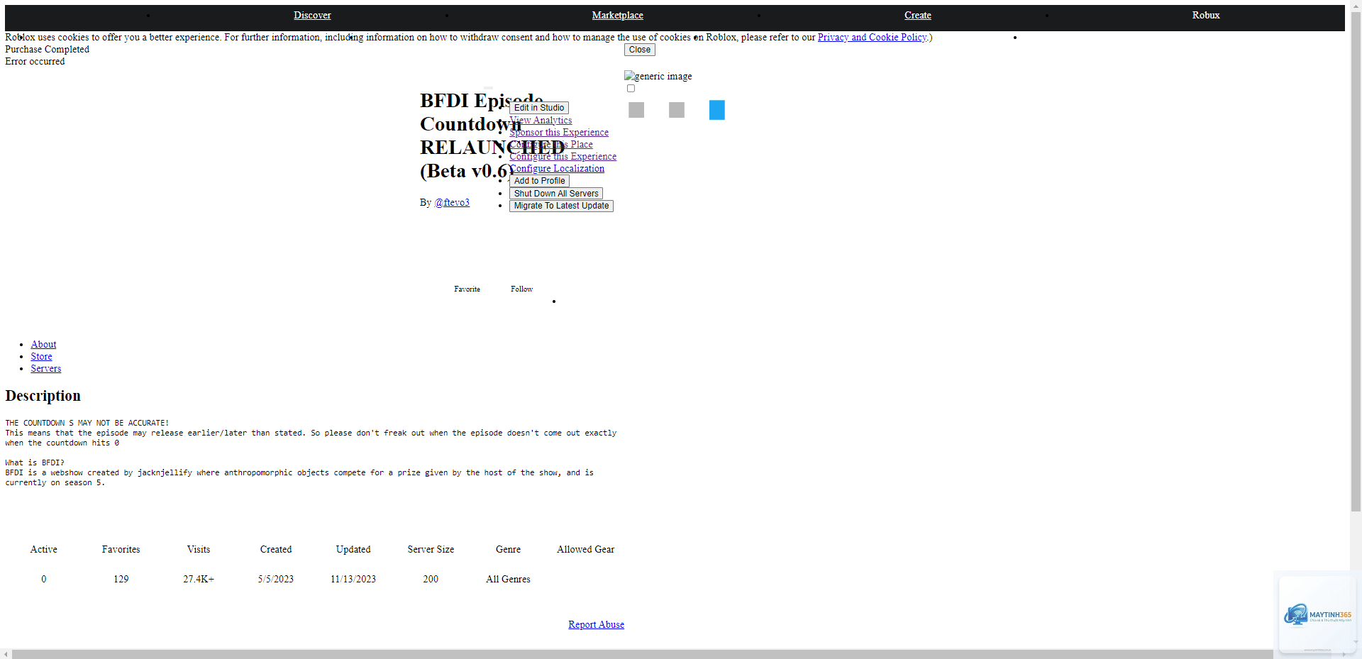 roblox bị lỗi loading - Hình 3