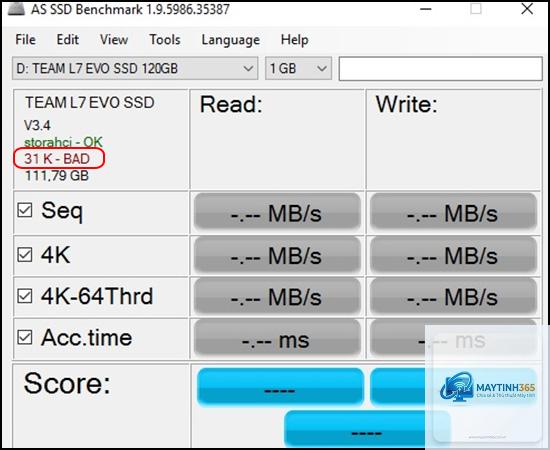 ssd bị chậm bất thường sau thời gian sử dụng