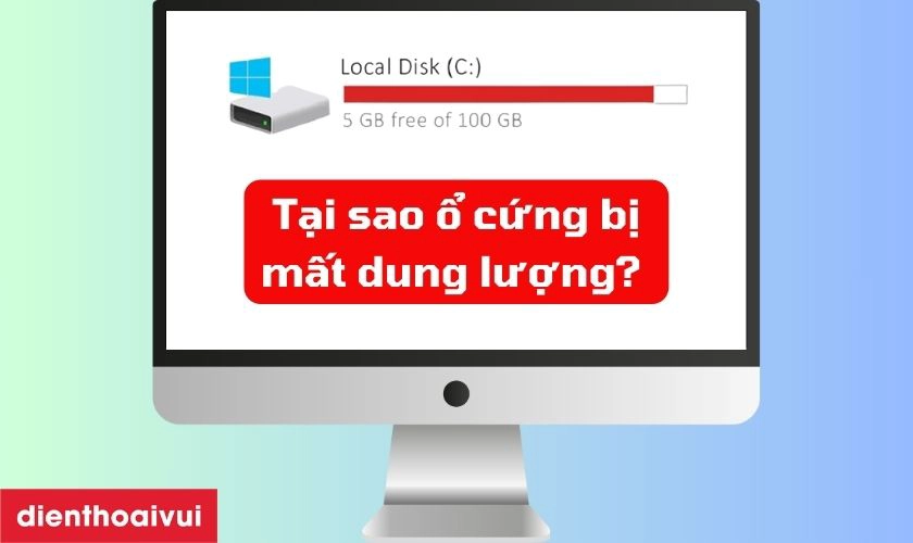ssd bị mất dung lượng - Hình 1